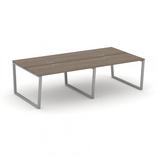 Style Project Рабочая станция 2-х сторон. SN-6T2.DRS-034 Акация Лорка/Металл Антрацит/Заглушка Пласт фото 14