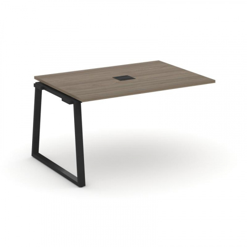 Style Project Проходной наб. элем. перег. стола SN-6T1.NSPRG-003 Акация Лорка/Металл Антрацит/Заглуш фото 9