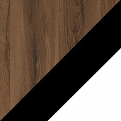 Белый / Черный / Дуб Денвер Темный