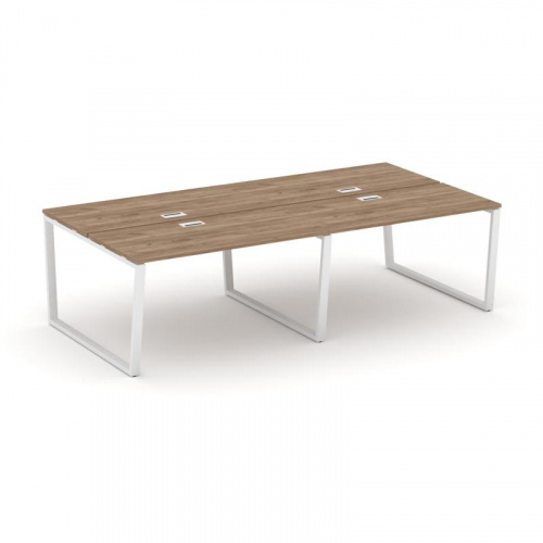 Style Project Рабочая станция 2-х сторон. SN-6T2.DRS-034 Акация Лорка/Металл Антрацит/Заглушка Пласт фото 11