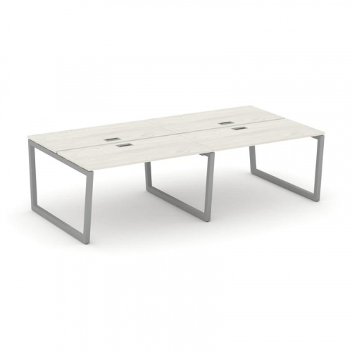 Style Project Рабочая станция 2-х сторон. SN-5T2.DRS-032 Акация Лорка/Металл Антрацит/Заглушка Пласт фото 12