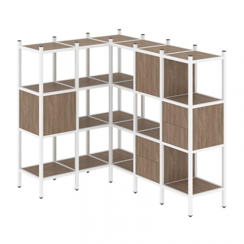 Стеллаж офисный угловой Loft VR.L-30 фото 9 Стеллаж офисный угловой Loft VR.L-30 фото 9