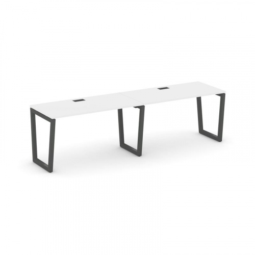 Style Project Рабочая станция 1 сторон. SN-5T2.ORS-024 Акация Лорка/Металл Антрацит/Заглушка Пластик фото 26