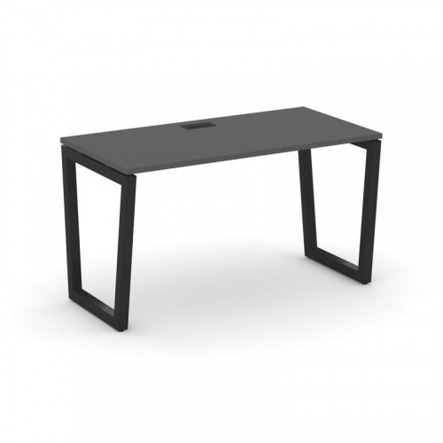 Style Project Стол письменный SN-5T2.SP-011 Акация Лорка/Металл Антрацит/Заглушка Пластик Черный 980 фото 7