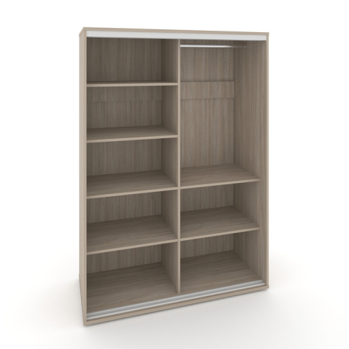 Корпус 2-х секционного шкафа низкого L=1400мм Maris SH.K2-4.2 K7 фото 4