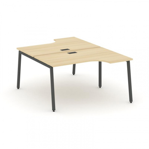 Style Project Рабочая станция эргоном. SN-4A.DRPA-011 Дуб Табак/Металл Белый 1380*1432/1992*750 фото 20