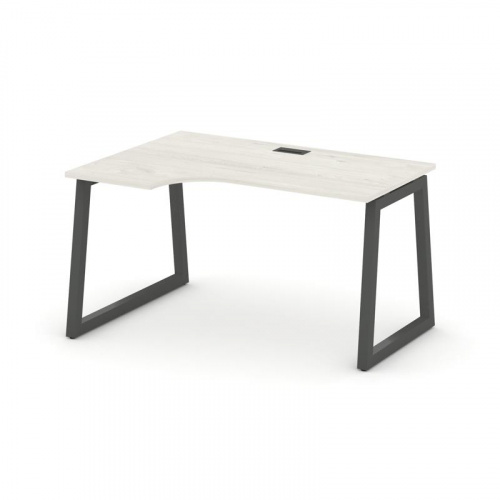 Style Project Стол рабочий эргоном. SN-5T1.SPA-022(L) Акация Лорка/Металл Антрацит/Заглушка Пластик фото 24