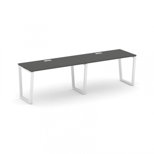 Style Project Рабочая станция 1 сторон. SN-6T2.ORS-023 Акация Лорка/Металл Антрацит/Заглушка Пластик фото 19