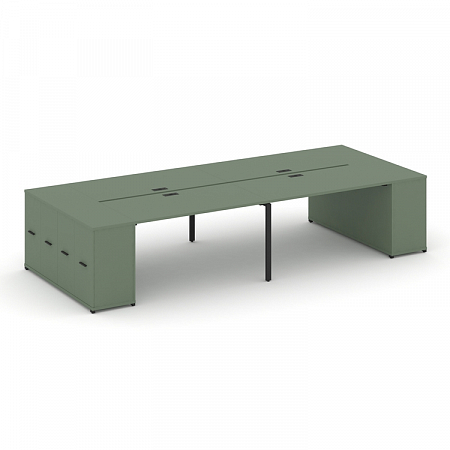 Бенч-система с опорными распашными шкафами Concept CN.DRS-264