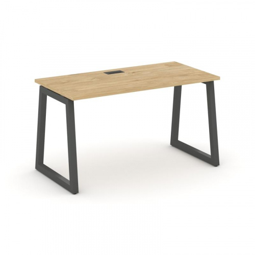 Style Project Стол письменный SN-5T1.SP-001 Акация Лорка/Металл Антрацит/Заглушка Пластик Черный 980 фото 22