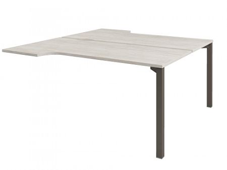 Бенч-система эргономичная на 2 рабочих места, конечная секция D-623