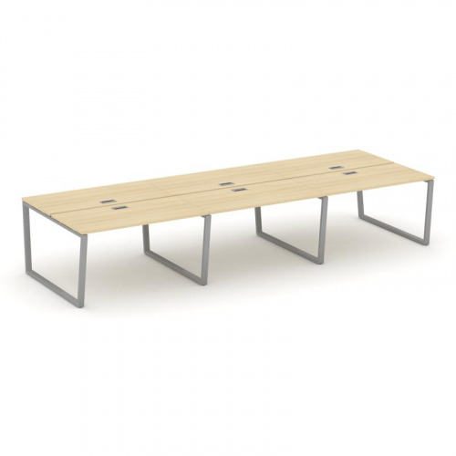 Style Project Рабочая станция 2-х сторон. SN-6T2.DRS-081 Акация Лорка/Металл Антрацит/Заглушка Пласт фото 20