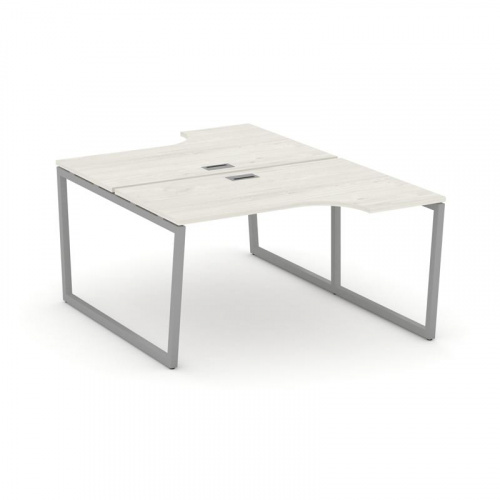 Style Project Рабочая станция эргоном. SN-4T2.DRPA-002 Акация Лорка/Металл Антрацит/Заглушка Пластик фото 11