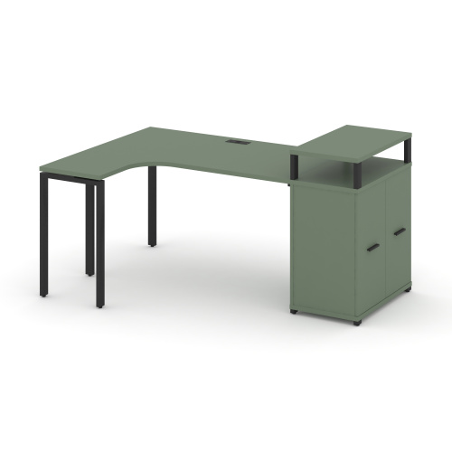 Стол эргономичный с опорным распашным шкафом Concept CN.SA-212(L)