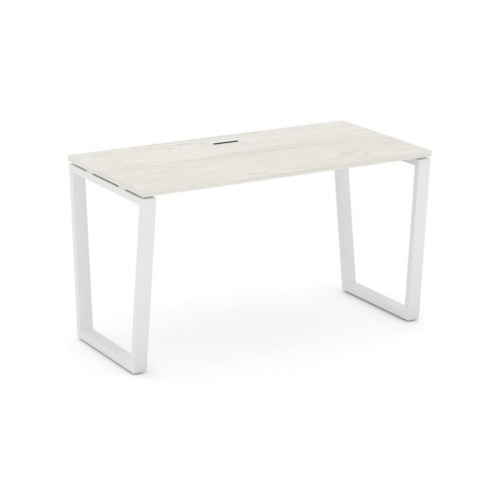 Style Project Стол письменный SN-6T2.SP-013 Акация Лорка/Металл Антрацит/Заглушка Пластик Черный 138 фото 13