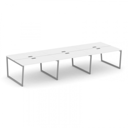 Style Project Рабочая станция 2-х сторон. SN-4T2.DRS-071 Акация Лорка/Металл Антрацит/Заглушка Пласт фото 15