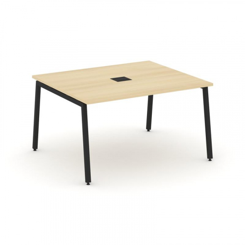 Style Project Стол переговорный SN-4A.SPRG-032 Вяз Благородный/Металл Антрацит 1180*1180*750 фото 5