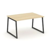 Style Project Стол переговорный SN-4T1.SPRG-001.3 Акация Лорка/Металл Антрацит 980*980*750