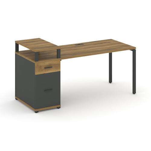 Стол офисный с опорной тумбой Concept CN.SP-415