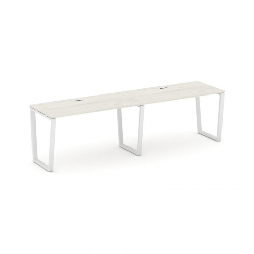 Style Project Рабочая станция 1 сторон. SN-6T2.ORS-023 Акация Лорка/Металл Антрацит/Заглушка Пластик фото 13