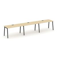 Style Project Рабочая станция 1 сторон. SN-4A.ORS-043 Акация Лорка/Металл Антрацит 4140*700*750