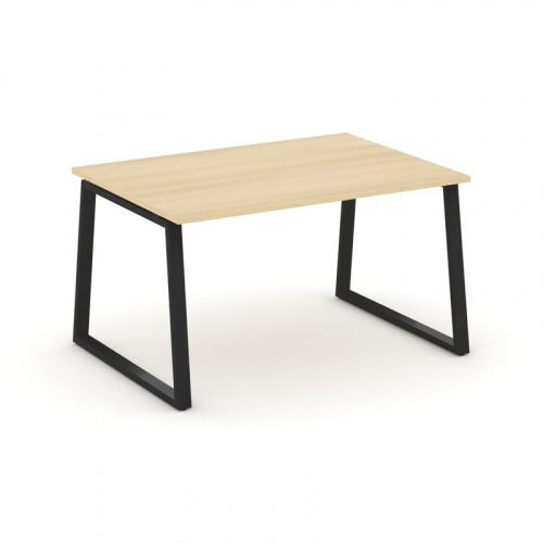 Style Project Стол переговорный SN-6T1.SPRG-001.3 Акация Лорка/Металл Антрацит 980*980*750 фото 5