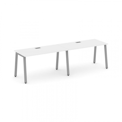 Style Project Рабочая станция 1 сторон. SN-6A.ORS-014 Акация Лорка/Металл Белый 3160*700*750 фото 10