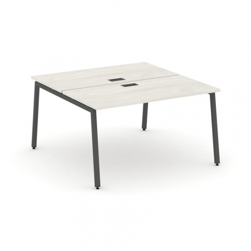 Style Project Рабочая станция 2-х сторон. SN-4A.DRS-013 Вяз Благородный/Металл Белый 1380*1432*750 фото 18