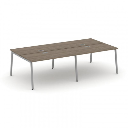 Style Project Рабочая станция 2-х сторон. SN-4A.DRS-031 Дуб Табак/Металл Белый 1960*1232*750 фото 4