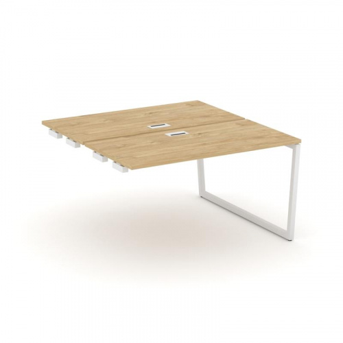 Style Project Стол-приставка к опор. элем. SN-4T2.DPRS-011 Акация Лорка/Металл Антрацит/Заглушка Пла фото 3