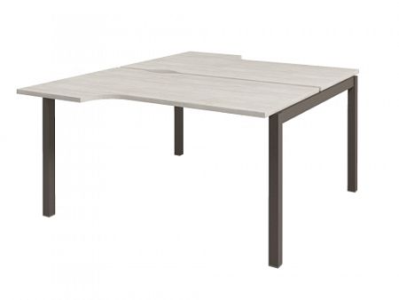 Бенч-система эргономичная на 2 рабочих места, начальная секция D-611