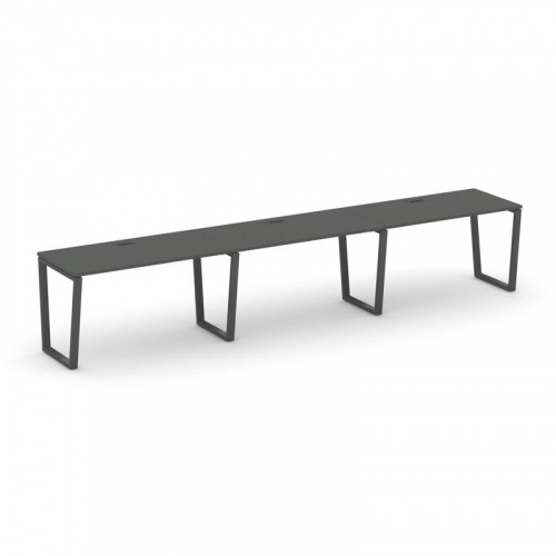 Style Project Рабочая станция 1 сторон. SN-6T2.ORS-034 Акация Лорка/Металл Антрацит/Заглушка Пластик фото 27