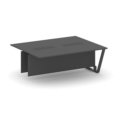 Steel Meet Проходной модуль L=2000 KD-PR.B.SPPW-20 Антрацит/Металл Антрацит 2000*1600*750