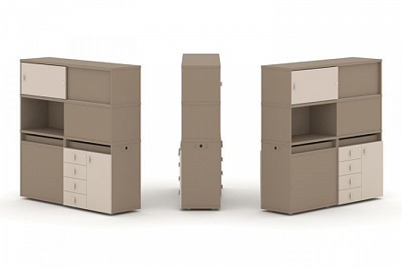 Тумба офисная (Набор №31.) Estetica ES.NB.2V-31