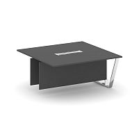 Steel Meet Проходной модуль L=1600 MDK-PR.B.SPPW-16 Антрацит/Нержавеющая Сталь/Хром 1600*1600*750