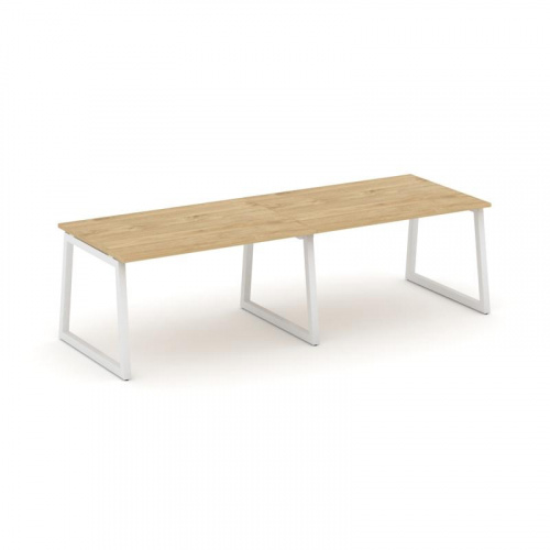 Style Project Стол переговорный SN-5T1.SPRG-014.3 Акация Лорка/Металл Антрацит 3160*980*750