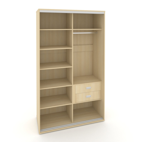 Корпус 2-х секционного шкафа высокого L=1700мм Maris SH.K2-7.1 K3