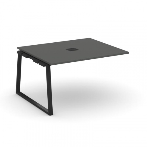 Style Project Проходной наб. элем. перег. стола SN-6T1.NSPRG-034 Акация Лорка/Металл Антрацит/Заглуш фото 7