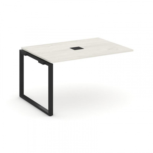 Style Project Проходной наб. элем. перег. стола SN-6O.NSPRG-002 Вяз Благородный/Металл Белый 1180*98 фото 15