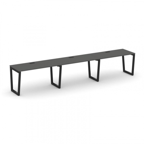 Style Project Рабочая станция 1 сторон. SN-5T2.ORS-044 Акация Лорка/Металл Антрацит/Заглушка Пластик фото 8