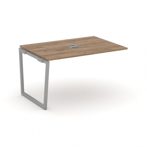 Style Project Проходной наб. элем. перег. стола SN-4T2.NSPRG-002 Акация Лорка/Металл Антрацит/Заглуш фото 9