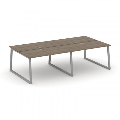 Style Project Рабочая станция 2-х сторон. SN-6T1.DRS-052 Акация Лорка/Металл Антрацит/Заглушка Пласт фото 14