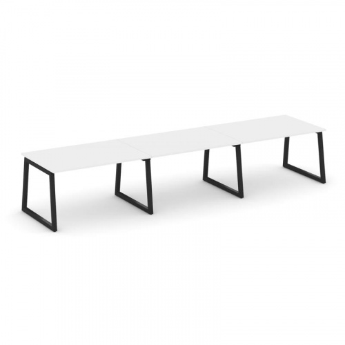 Style Project Стол переговорный SN-5T1.SPRG-022.3 Акация Лорка/Металл Антрацит 3540*980*750 фото 6