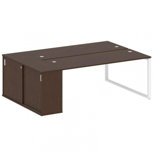 Бенч-система с шкафом-купе на О-обр. м/к Metal System БО.РС-СШК-1.5 фото 4