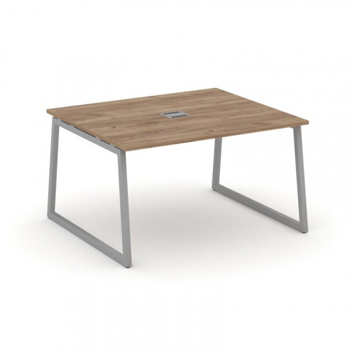 Style Project Стол переговорный SN-4T1.SPRG-032 Акация Лорка/Металл Антрацит/Заглушка Металл Антраци фото 10