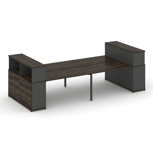 Бенч-система с опорными распашными шкафами Concept CN.DRS-272 фото 3