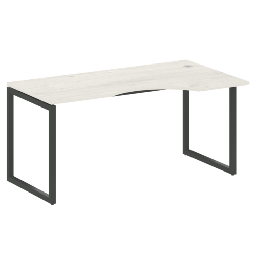 Стол криволинейный правый на О-обр. м/к Metal System Quattro 40БО.СА-1 (R) фото 5