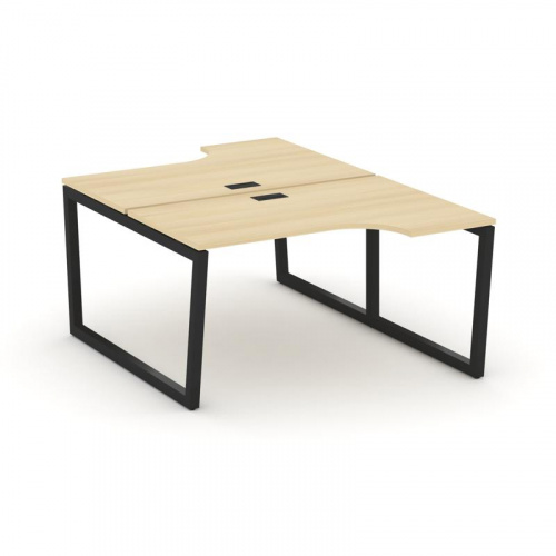 Style Project Рабочая станция эргоном. SN-5T2.DRPA-021 Акация Лорка/Металл Антрацит/Заглушка Пластик фото 4