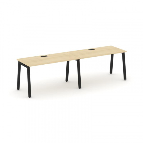 Style Project Рабочая станция 1 сторон. SN-5A.ORS-001 Тиквуд Светлый/Металл Антрацит 1960*600*750 фото 8