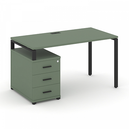 Стол письменный с опорной тумбой Concept CN.SP-301